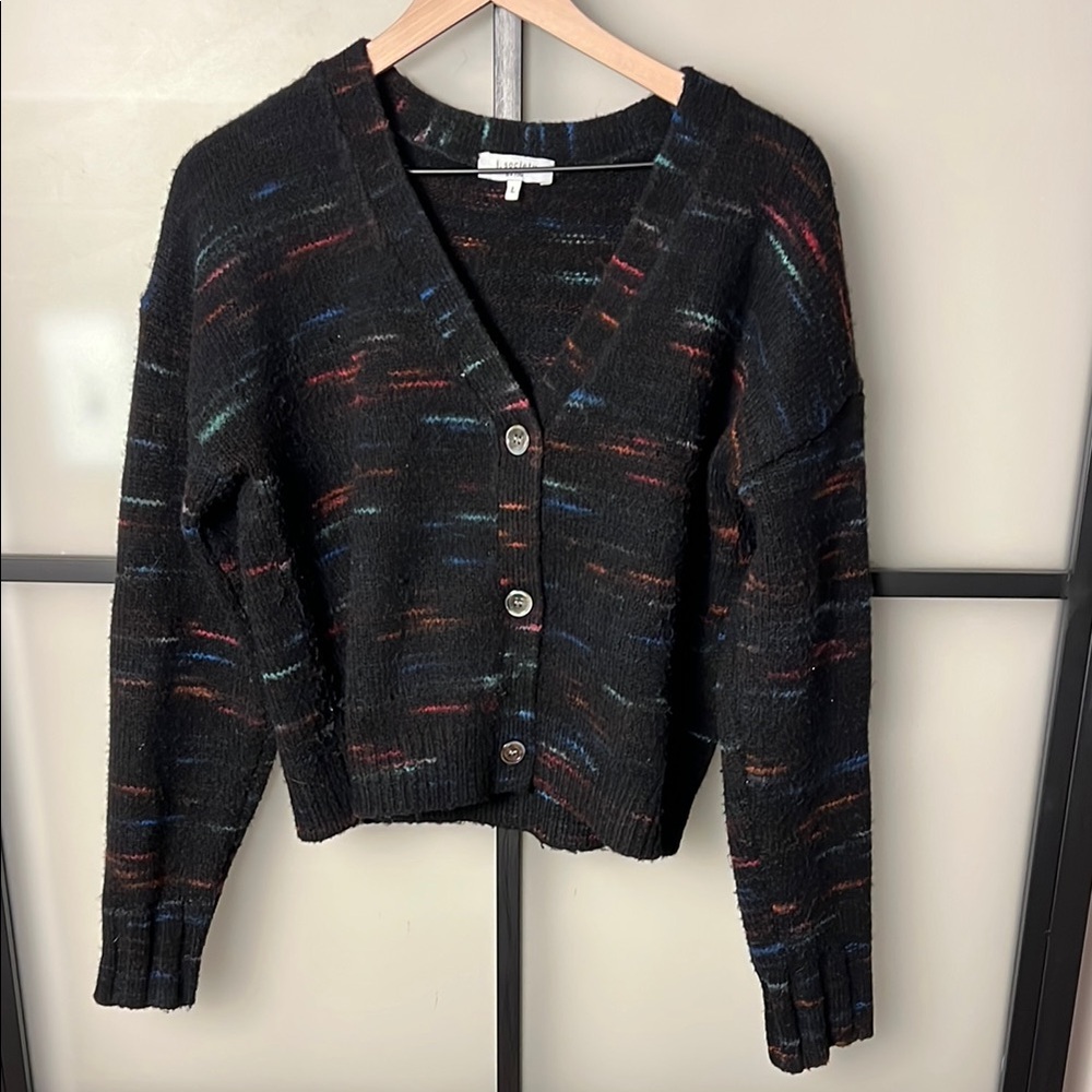 J. Society Wool Blend Cardigan Size Large
